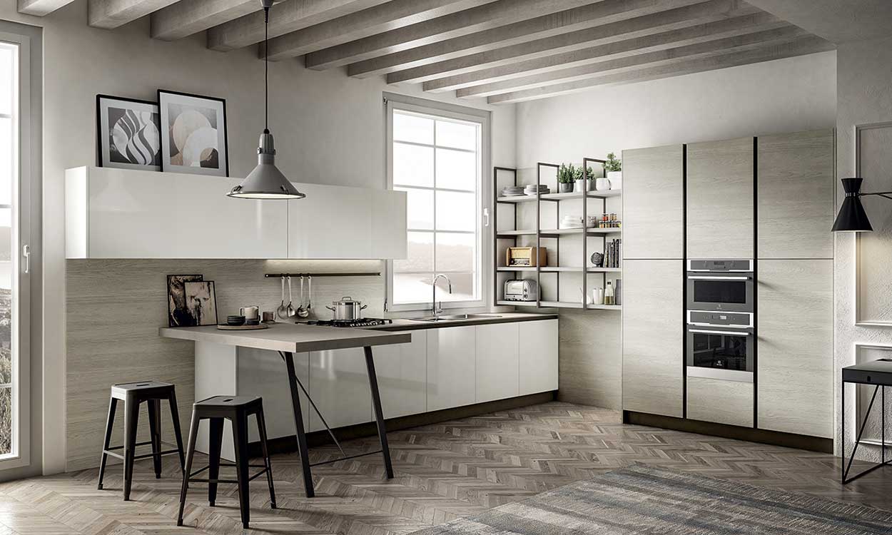 Cucina moderna Arredo3 Cloe a Lecco, Monza, Milano e Bergamo